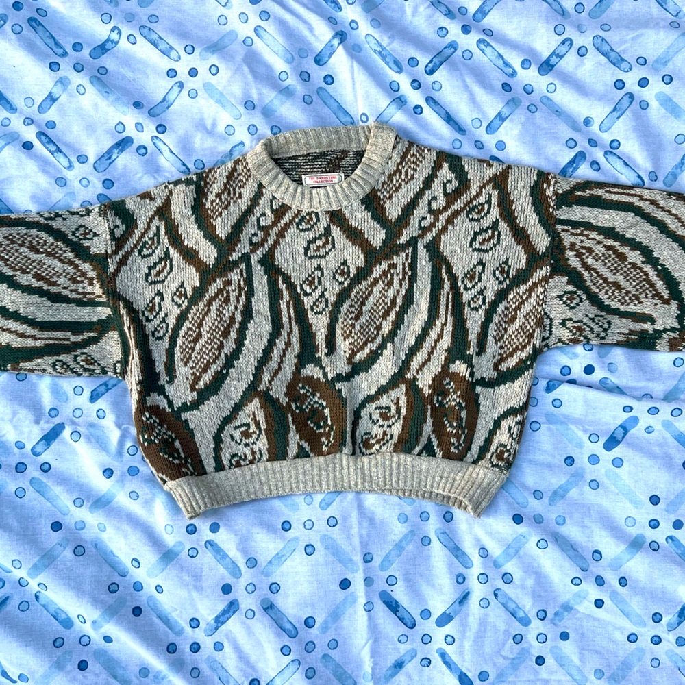 Cozy cropped sweater